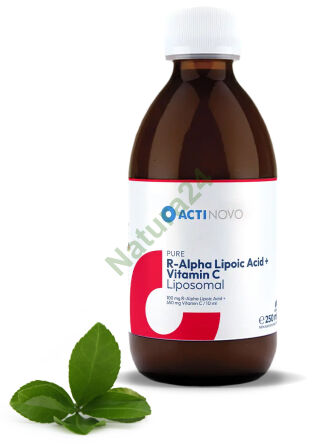 Liposomalny  Kwas R-alfa-liponowy 100mg + 650mg Witaminy C