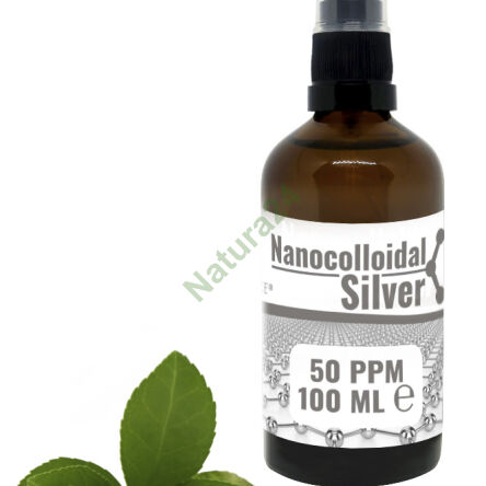 Srebro - nanokoloid srebra z atomizerem - 100 ml - 2