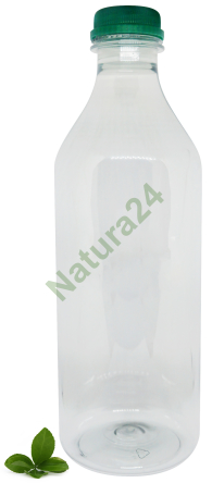 Przeźroczysta butelka Zero waste 1000 ml 