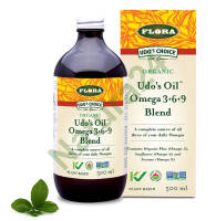 Udo’s Oil® – Omega 3+6+9 Blend – mieszanka organicznych olejów roślinnych 500 ml