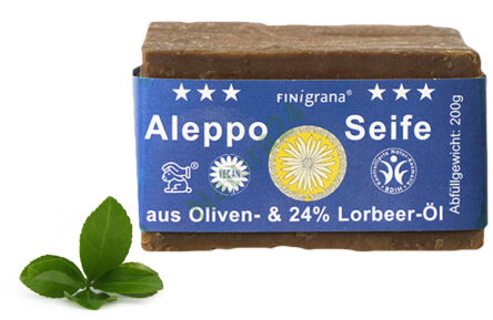 Mydło Aleppo - 24% oleju laurowego - 200g