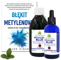 Błękit metylenowy 1% roztwór 250ml +100ml - Jakość farmaceutyczna Ph. Eur. + Kompletny przewodnik