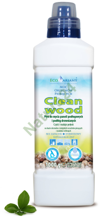 EcoVariant - ekologiczny płyn z orzechów piorących do mycia paneli i podłóg drewnianych 1l