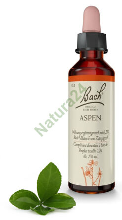 2. ASPEN / Osika 20 ml Nelson Bach Original Flower Remedies deutsch