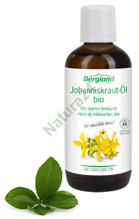 Olejek z dziurawca BIO do pielęgnacji skóry 100ml Bergland