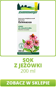 Sok z jeżówki Echinacea Schoenenberger 200ml
